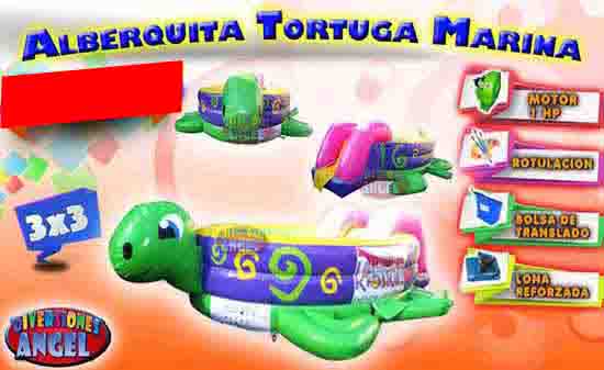 Brincolin Mini Alberquita Tortuga Marina 3x3